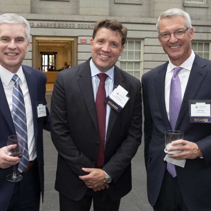 NIHCM Board Members Curtis Barnett, JD Hickey, Jeff Roe, 2022