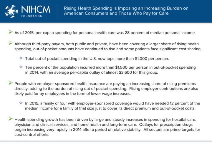 Health Care Spending Among Low-Income Households with and without